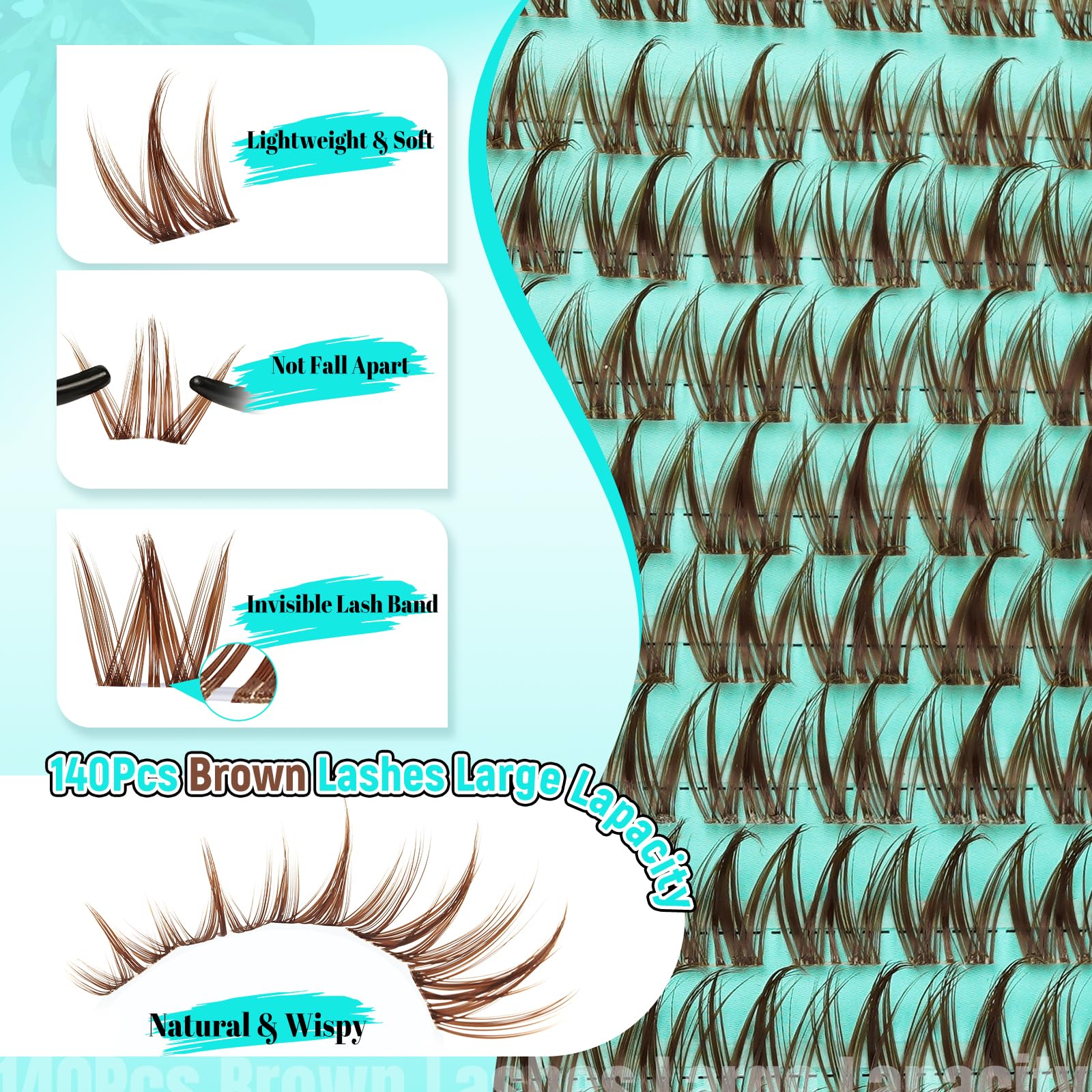 AMZGIRL close-up of spiked clusters highlighting precise definition and photo-ready effect