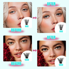 AMZGIRL LASH application demonstration showing quick, neat placement