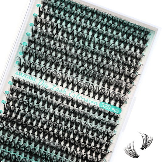 AMZGIRL LASH front packaging showing kit contents and styling benefit