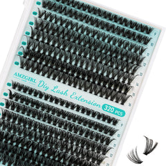 AMZGIRL LASH front packaging showing kit contents and benefit of all-in-one convenience