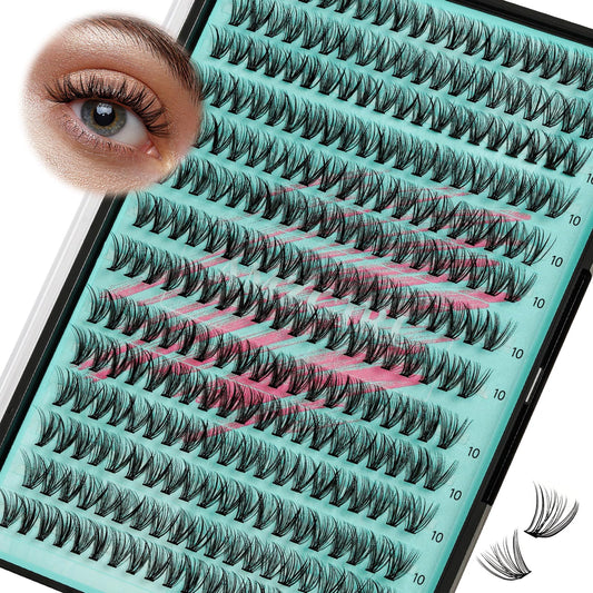 AMZGIRL front tray showing 280 30D 10mm clusters, ready for quick styling