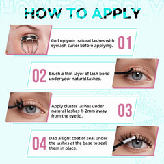 AMZGIRL LASH 3D volume close-up showing fluffy drama