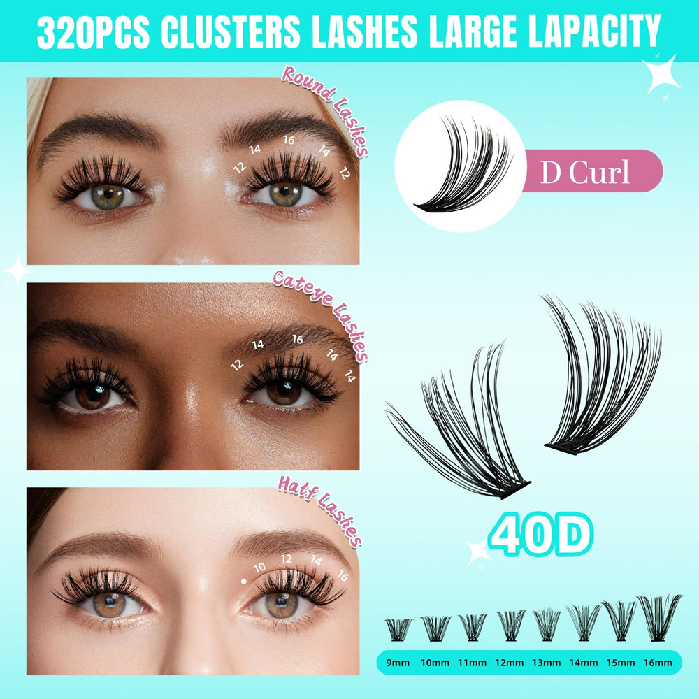 AMZGIRL LASH applicator and tools displayed for precise placement benefit