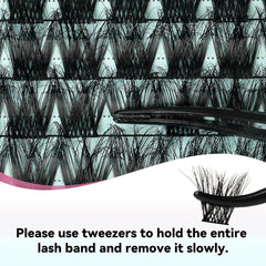 AMZGIRL LASH applicator tweezers for precise placement