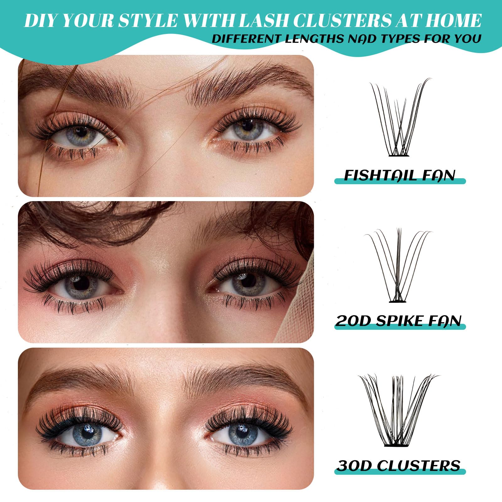 AMZGIRL LASH before and after on an eye demonstrating natural volume
