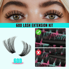 AMZGIRL lash bond seal and remover bottles for strong long-lasting hold