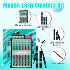 AMZGIRL LASH dual-end bond and seal for even glue application