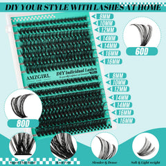 AMZGIRL LASH bond and seal for long-lasting hold on clusters