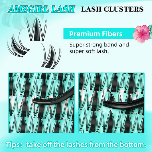 AMZGIRL LASH close-up of shape-memory fibers highlighting softness