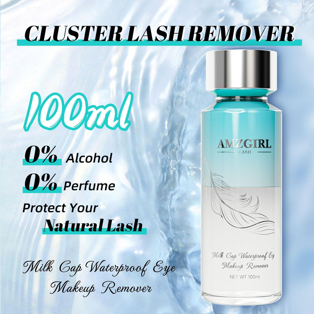 AMZGIRL LASH texture close-up showing smooth formula for gentle removal