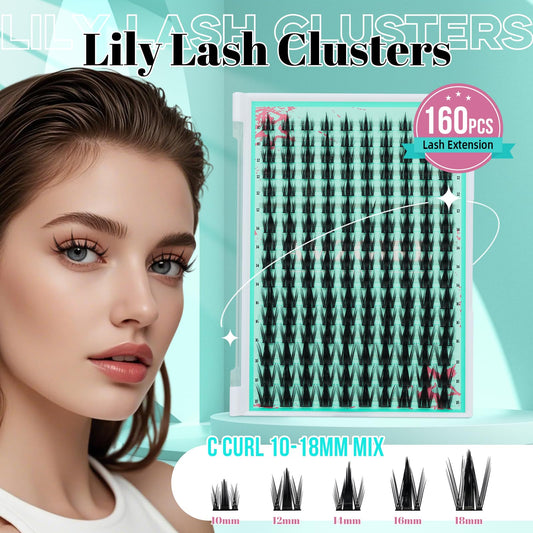 AMZGIRL LASH close-up of spiky cluster detail highlighting dramatic texture