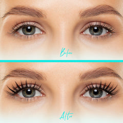 AMZGIRL LASH with tweezers and glue for quick DIY application