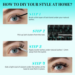 AMZGIRL LASH at-home DIY kit saves time and money.