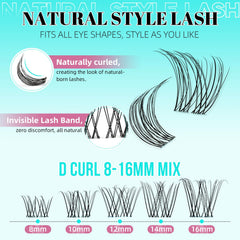 Bonder y sellador AMZGIRL LASH para un acabado claro y resistente al agua.
