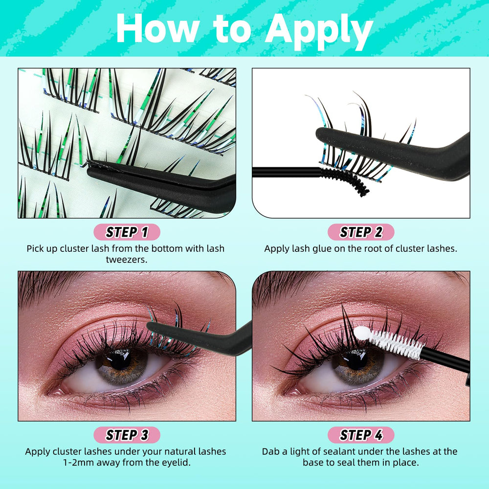AMZGIRL LASH cluster size comparison with coin to show scale and fit