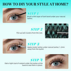 AMZGIRL LASH skin-friendly lashes deliver comfortable wear