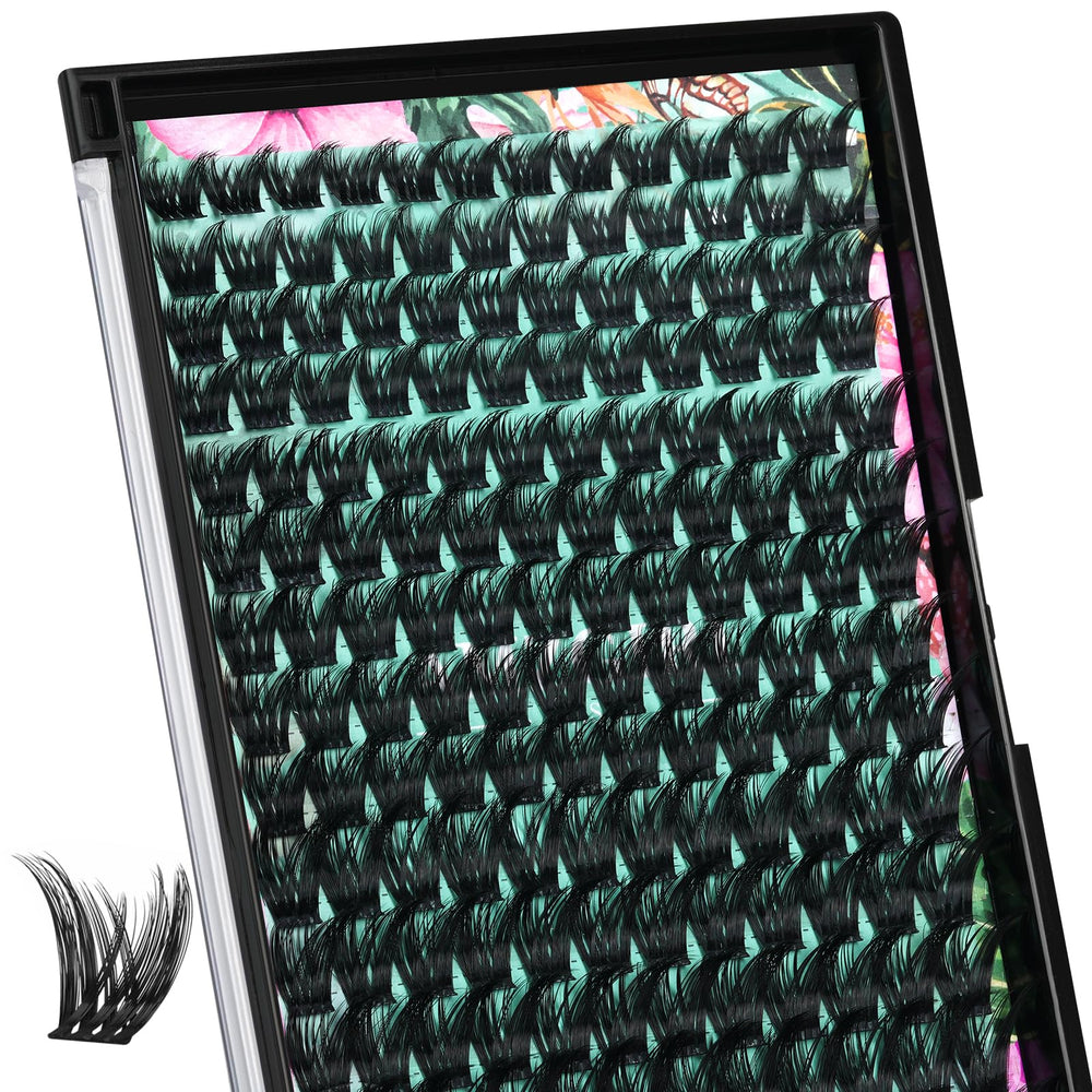 AMZGIRL LASH Wet Look clusters are lightweight for comfortable wear and natural movement.