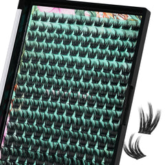 AMZGIRL LASH clusters wet look 168pcs for fuller, dramatic eyes.
