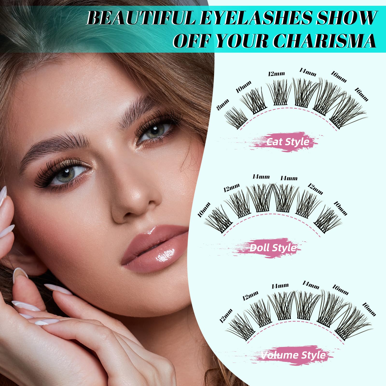 AMZGIRL LASH Daybreak packaging case keeps tools organized.