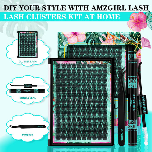 AMZGIRL LASH close-up of shape-memory fibers highlighting softness and long-lasting shape