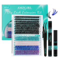 AMZGIRL LASH front packaging showing kit contents and benefit