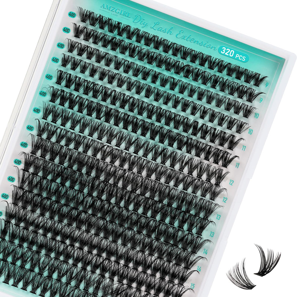 AMZGIRL LASH front packaging showing kit contents and convenience