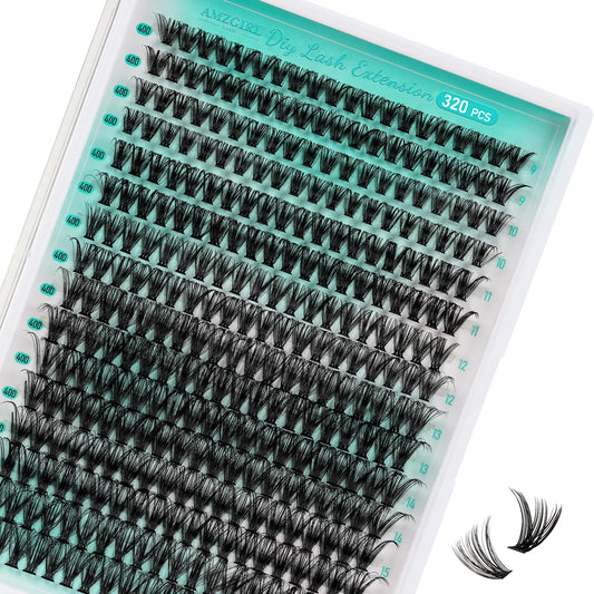 AMZGIRL LASH front packaging showing kit contents and convenience