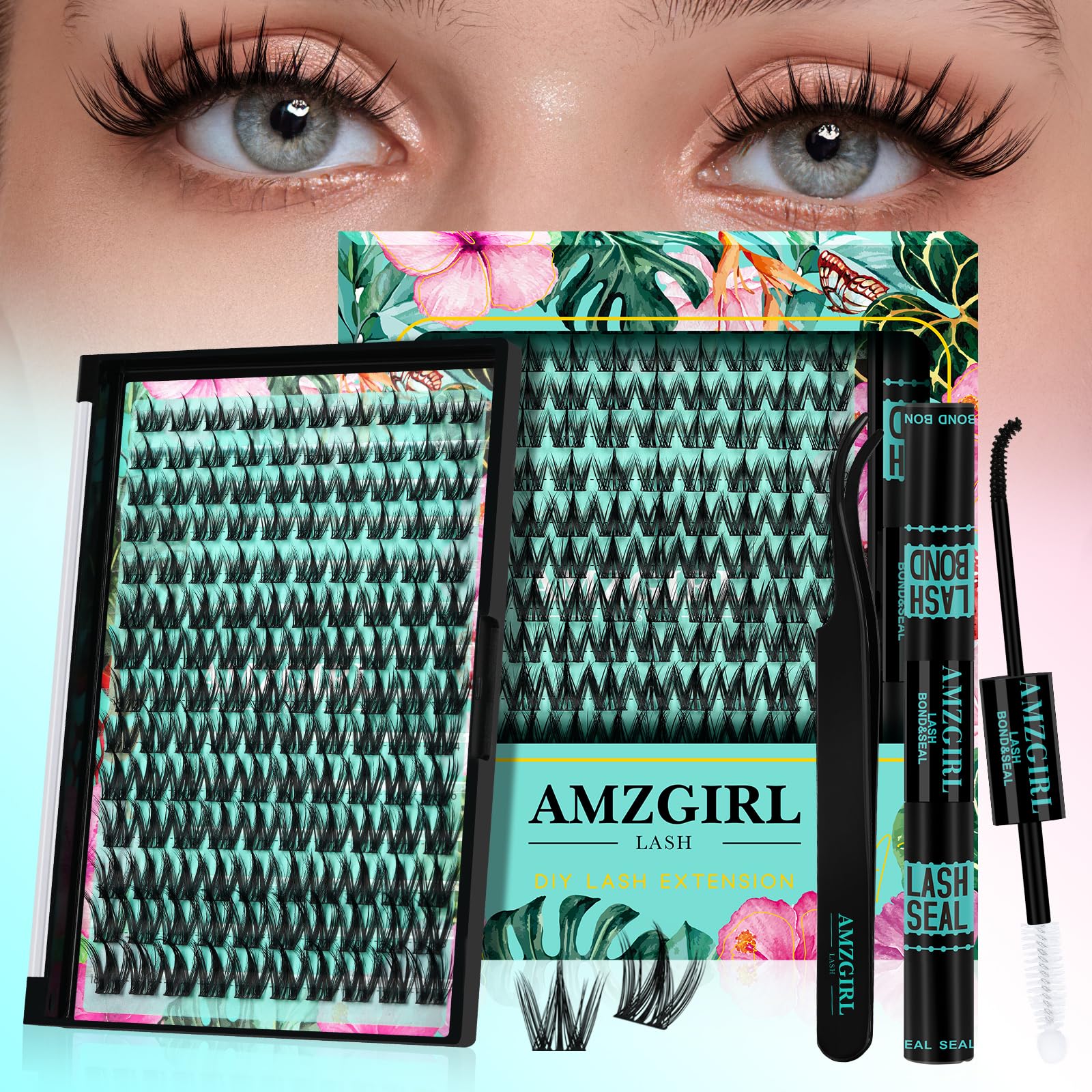 AMZGIRL LASH front packaging showing complete Puppy manga kit for easy DIY