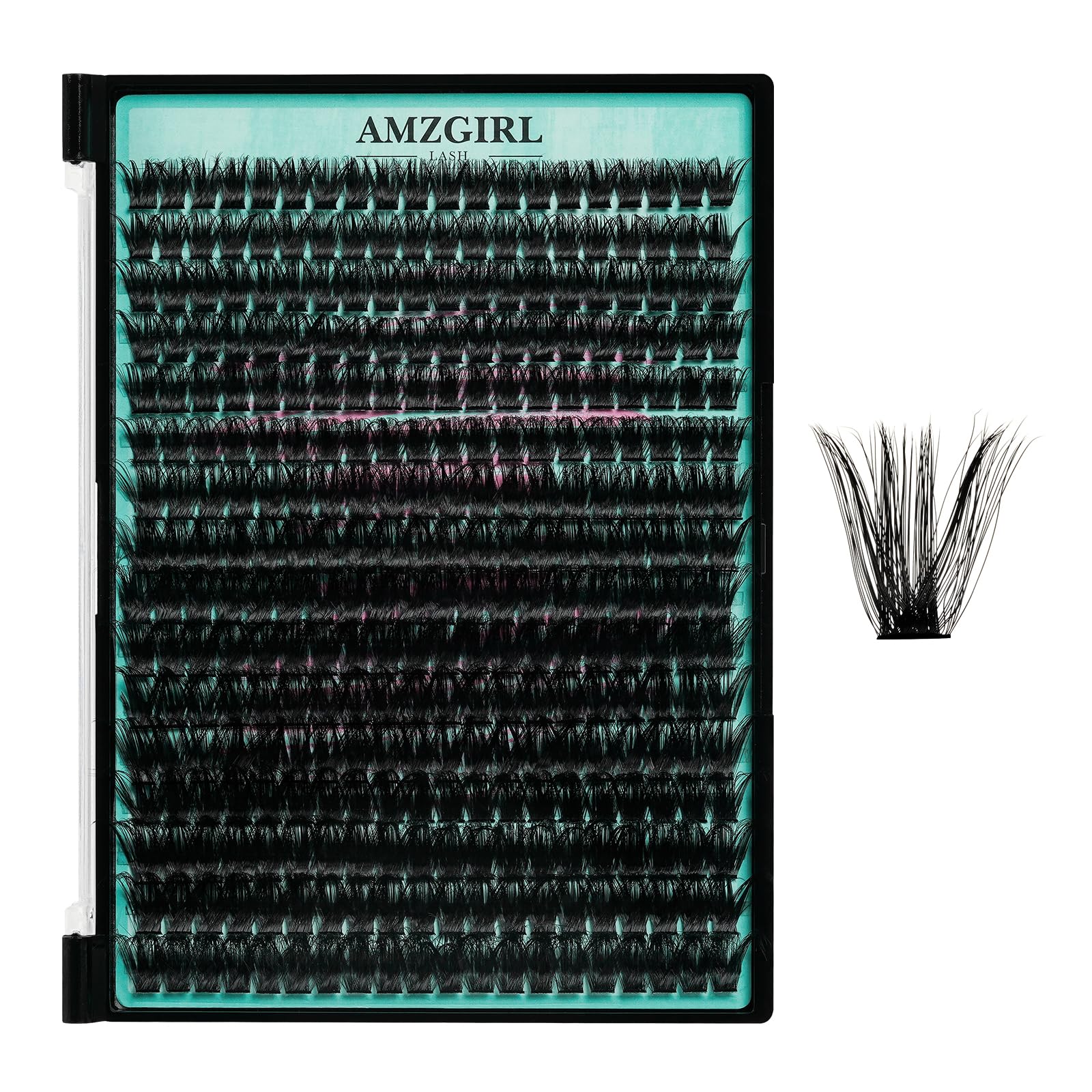 AMZGIRL LASH front packaging showing full kit and benefits