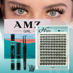 AMZGIRL LASH front packaging showing halo kit and benefits
