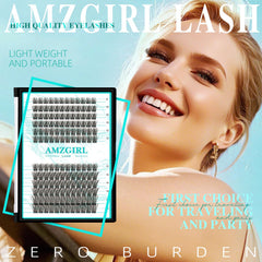 AMZGIRL LASH packaging and tray label showing organized storage and reusable tray