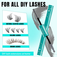 AMZGIRL LASH next to coin for scale, 12ml size and travel-friendly benefit