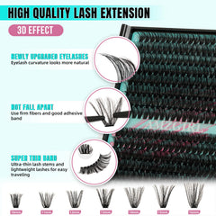 AMZGIRL LASH precision tweezers and applicator, aids accurate placement