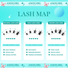 AMZGIRL cluster size compared to fingers showing easy placement benefit