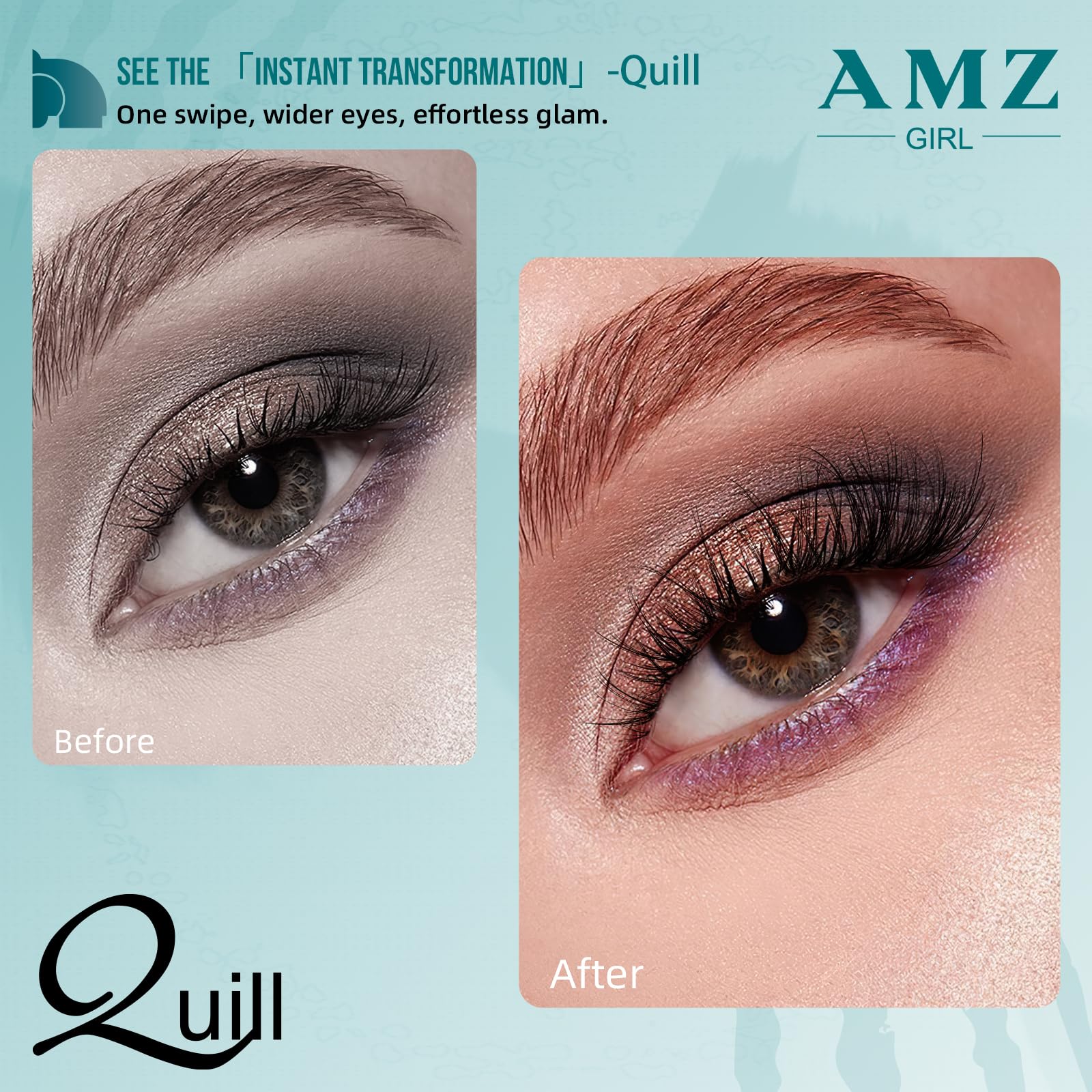 AMZGIRL LASH gentle remover bottle demonstrating safe, residue-free adhesive removal