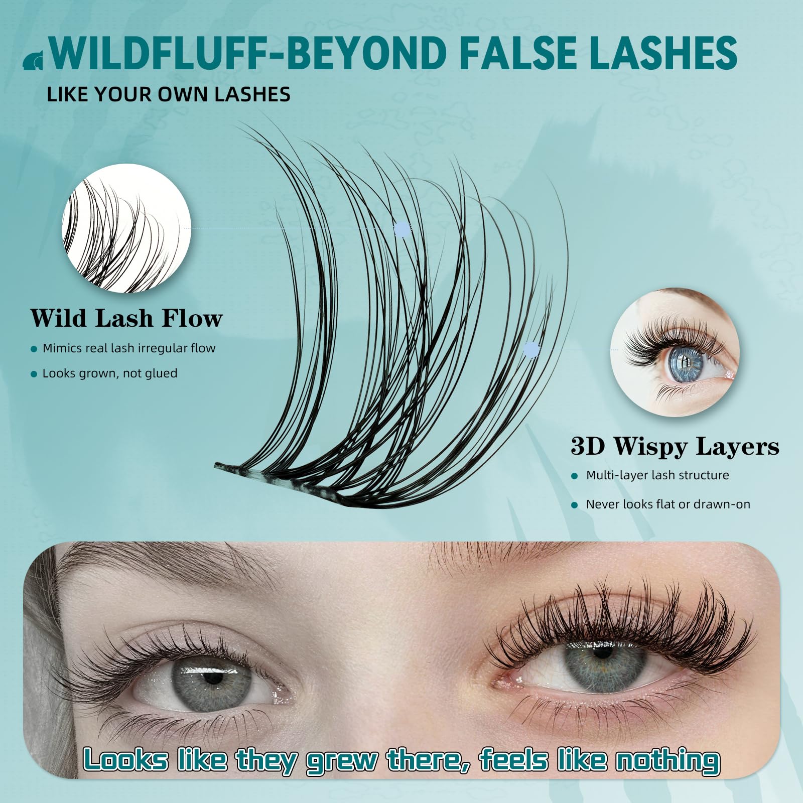 AMZGIRL WildFluff angled tweezers with white bond demonstrating precise placement control