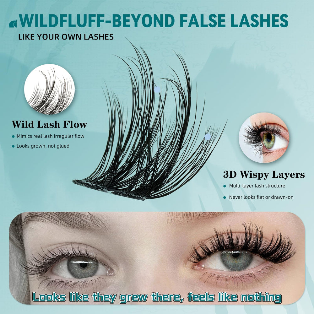 AMZGIRL LASH white adhesive bottle visible control and clear dry