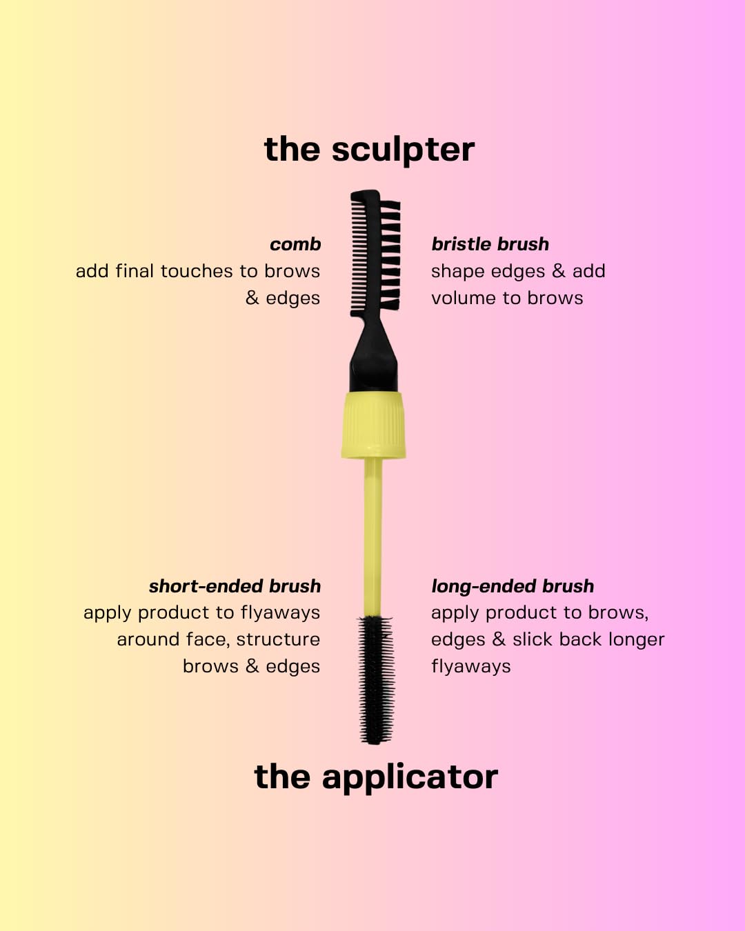 Anagram Beauty Mane Stage brow definition closeup highlighting defined arches