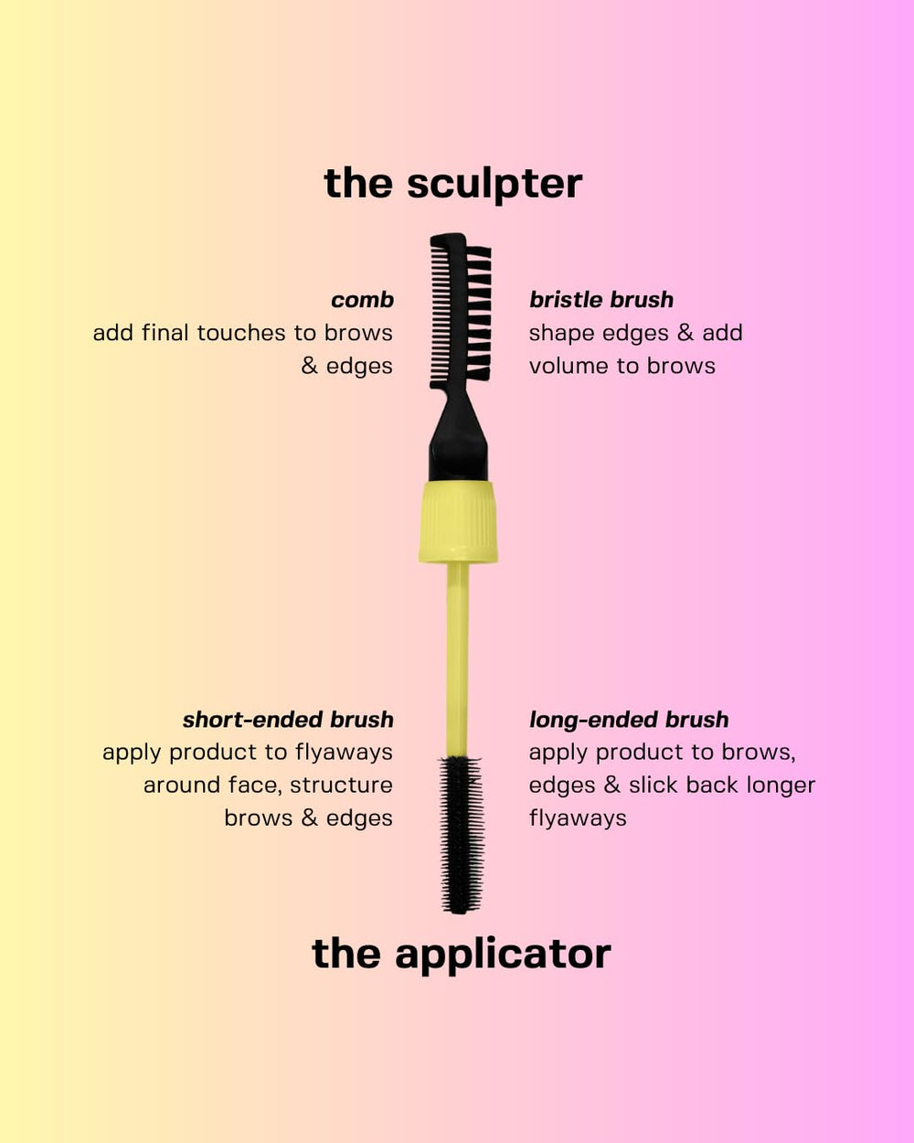 Anagram Beauty Mane Stage brow definition closeup highlighting defined arches