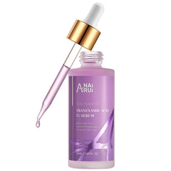 ANAI RUI serum bottle front showing lightweight, fragrance-free formula for even tone