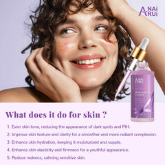 ANAI RUI serum dropper action illustrating precise controlled application