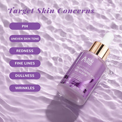 ANAI RUI serum texture close-up shows lightweight, non-greasy feel