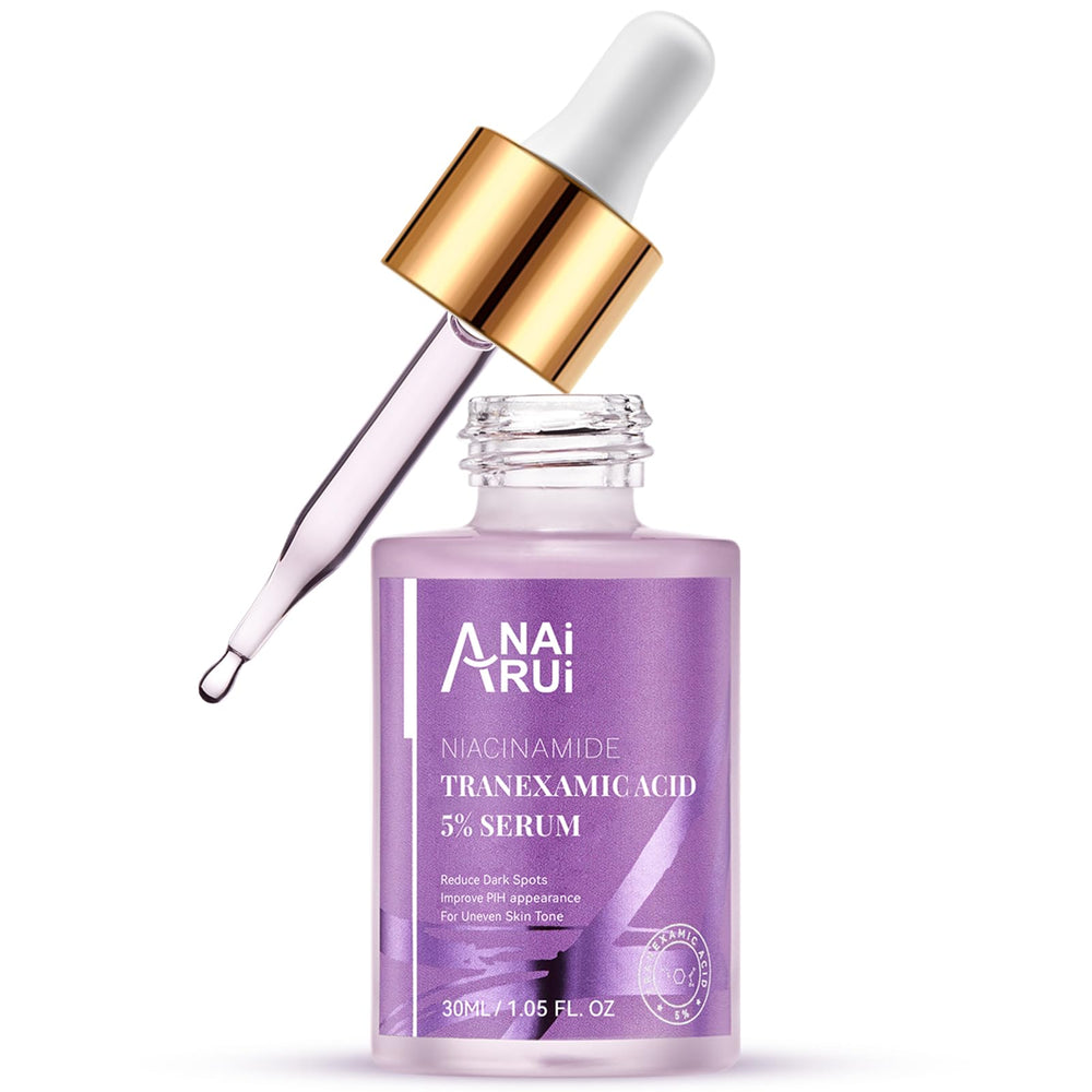 ANAI RUI tranexamic acid serum bottle showing potent formula for even skin tone