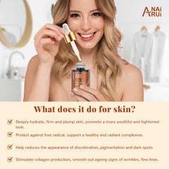 ANAI RUI Serum ingredients list highlights hyaluronic acid for hydration