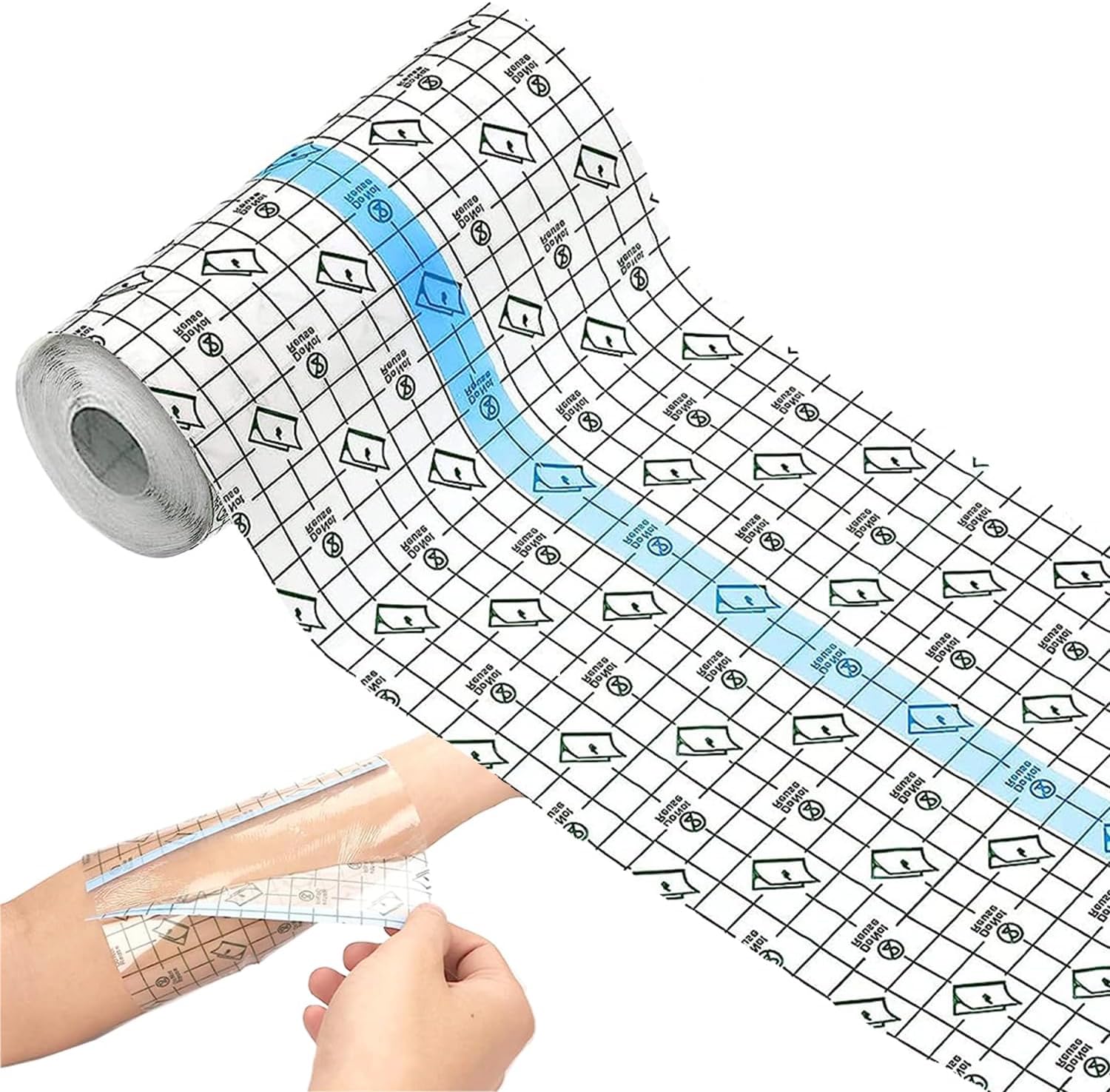ANAMPION tattoo bandage 10inch second skin film protecting a new tattoo in the shower