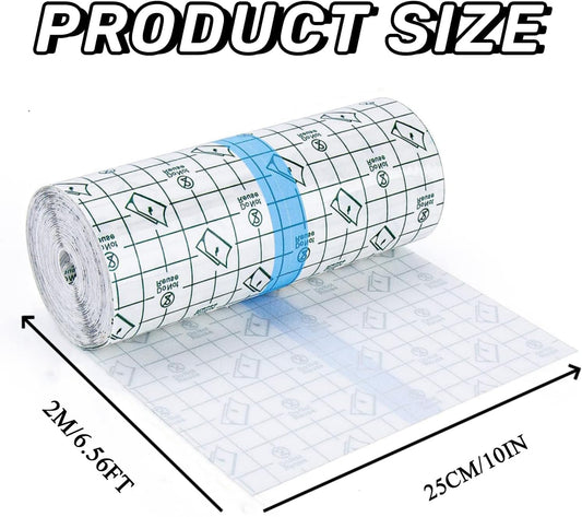 ANAMPION clear tattoo bandage breathable protection without obscuring the tattoo