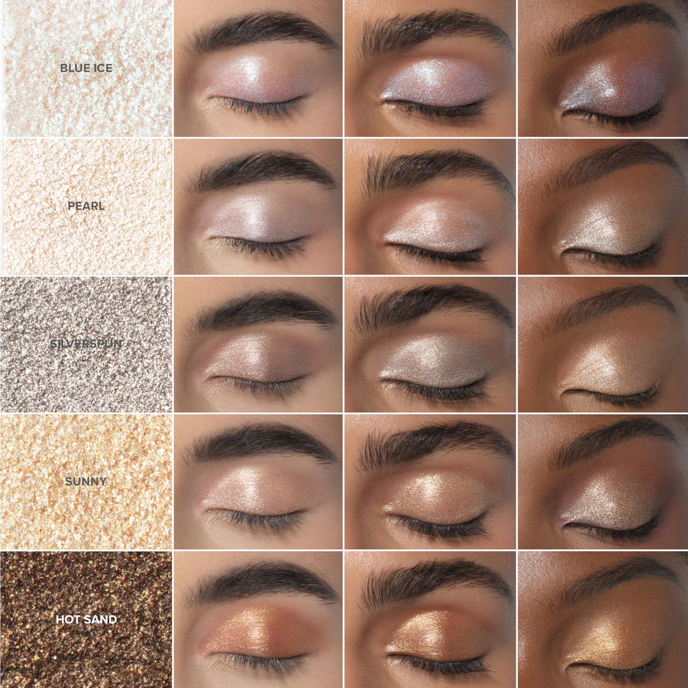 Anastasia Beverly Hills GLIDR Shadow Stick Pearl on-eye application demonstrates smooth blending.