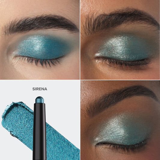 GLIDR Sirena delivers 12-hour waterproof color with minimal smudging.