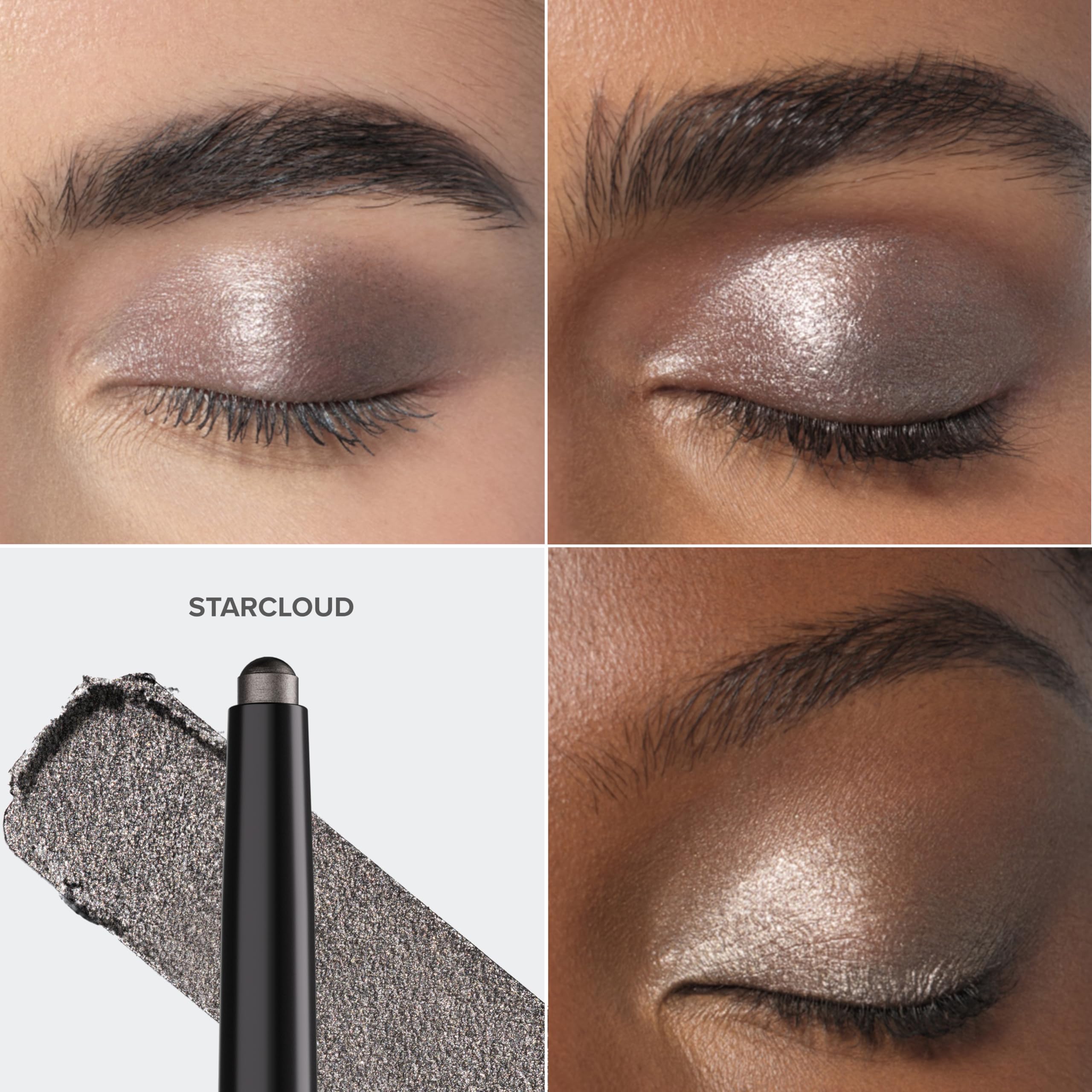 Anastasia Beverly Hills GLIDR Shadow Stick Starcloud on hand demonstrates easy one swipe application