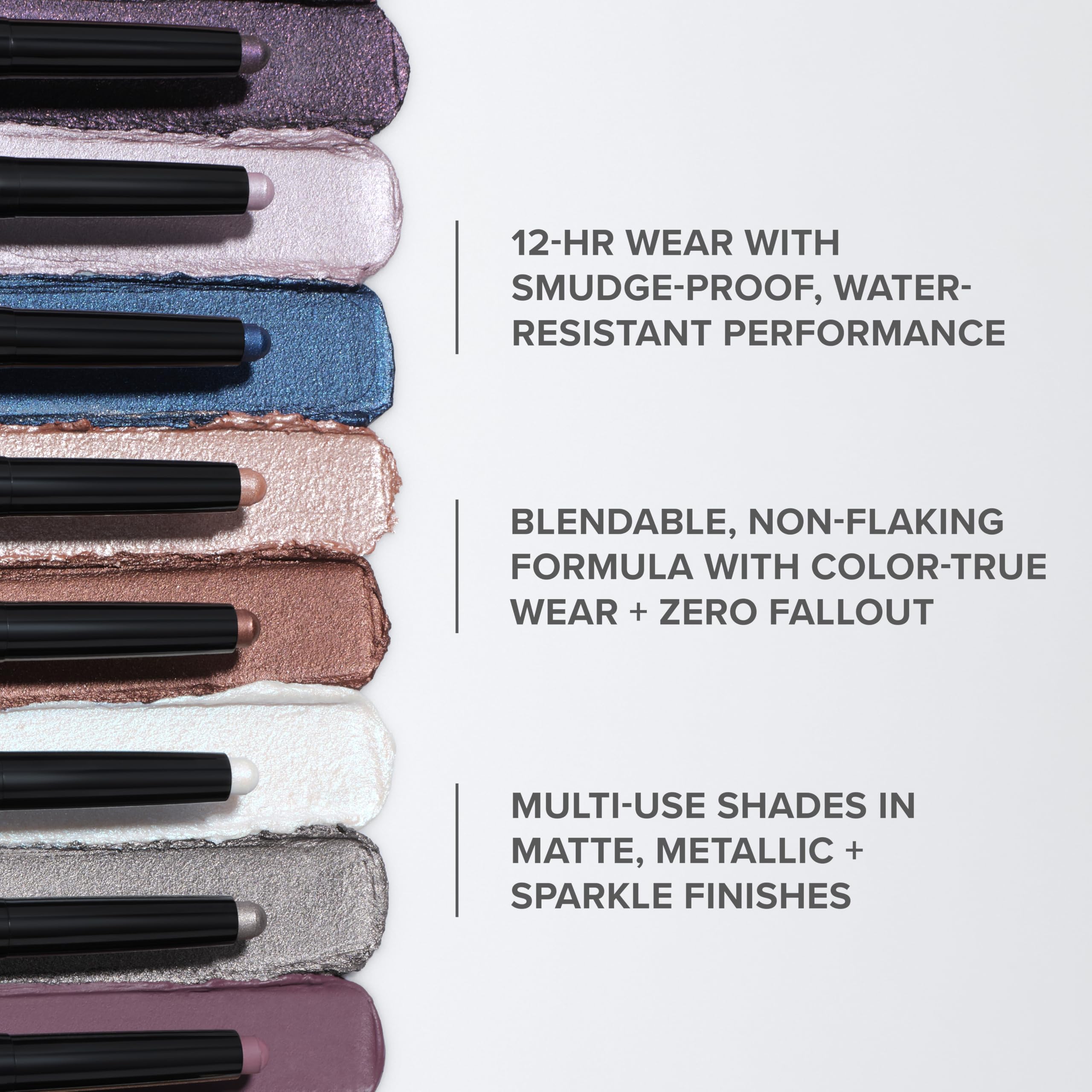 Versatile use: GLIDR Shadow Stick Brandy Flame as lid shade or eyeliner